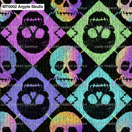 Mt0002 Argyle Skulls Pastel Rainbow Lfs Catalog