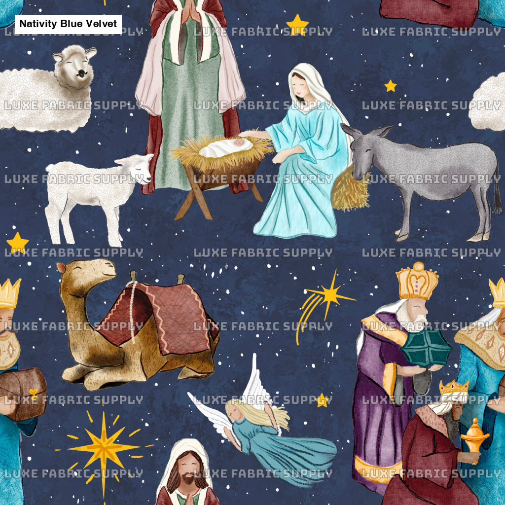 Nativity Blue Velvet Lfs Catalog