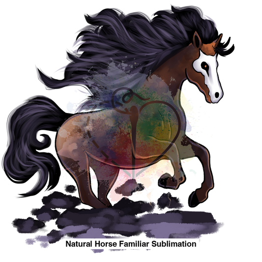 Natural Horse Familiar Sublimation