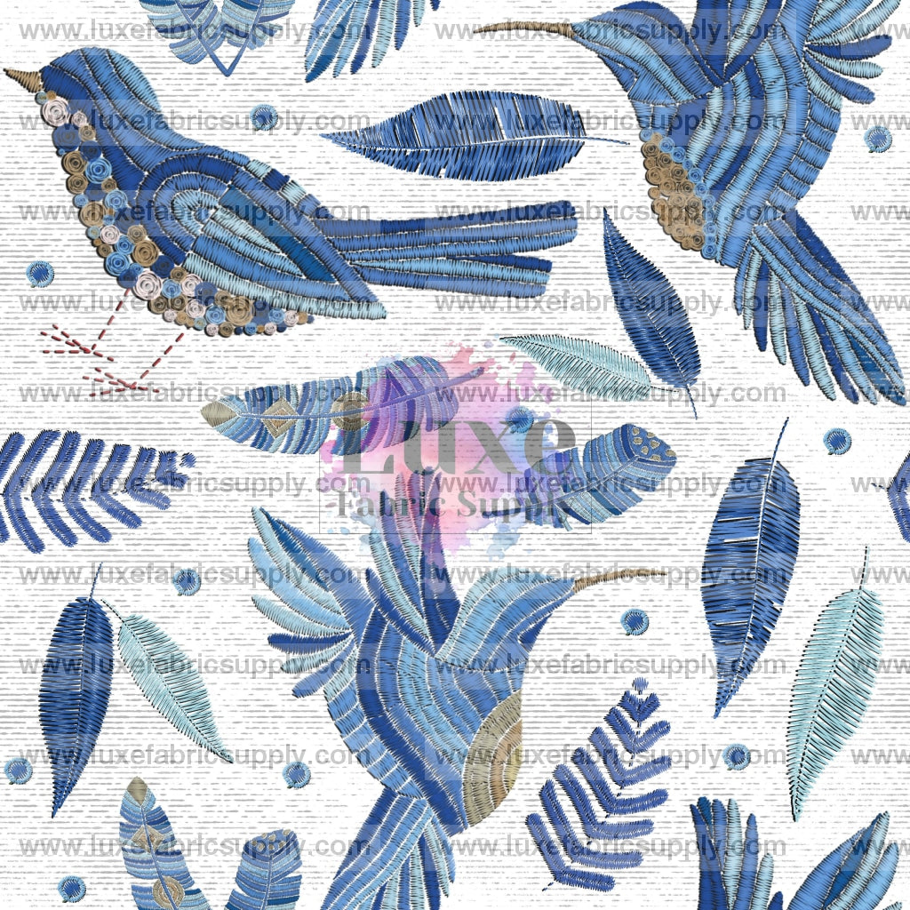 Needlework Blue Birds Dba