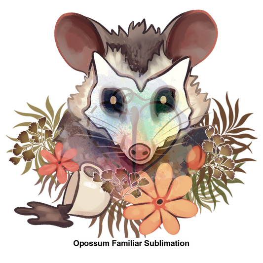 Opossum Familiar Sublimation