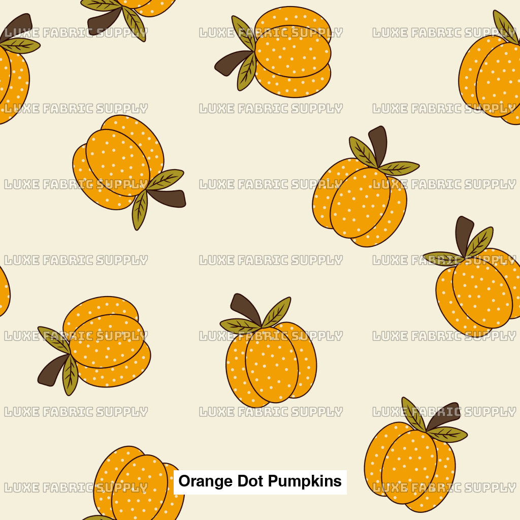 Orange Dot Pumpkins Fvs Catalog