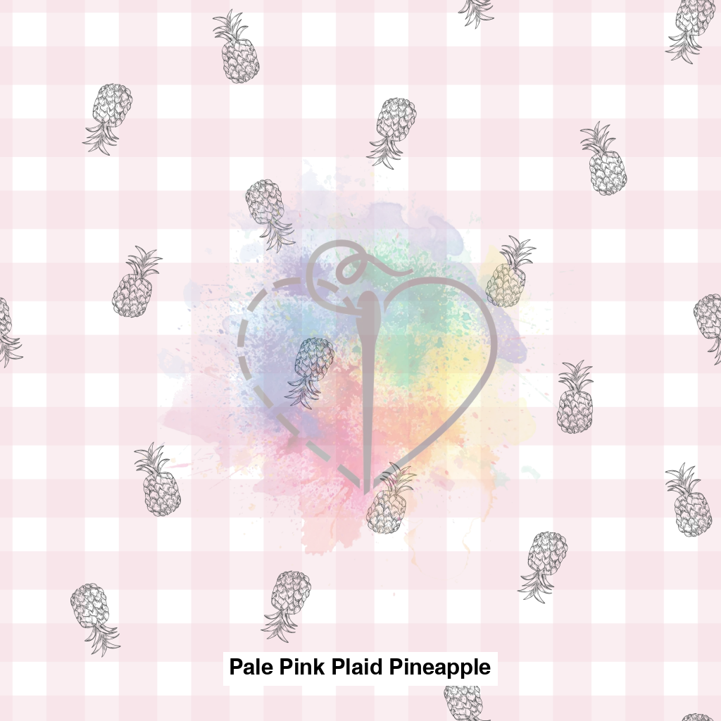 Pale Pink Plaid Pineapple Lfs Catalog