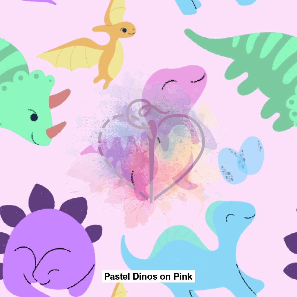 Pastel Dinos On Pink Lfs Catalog