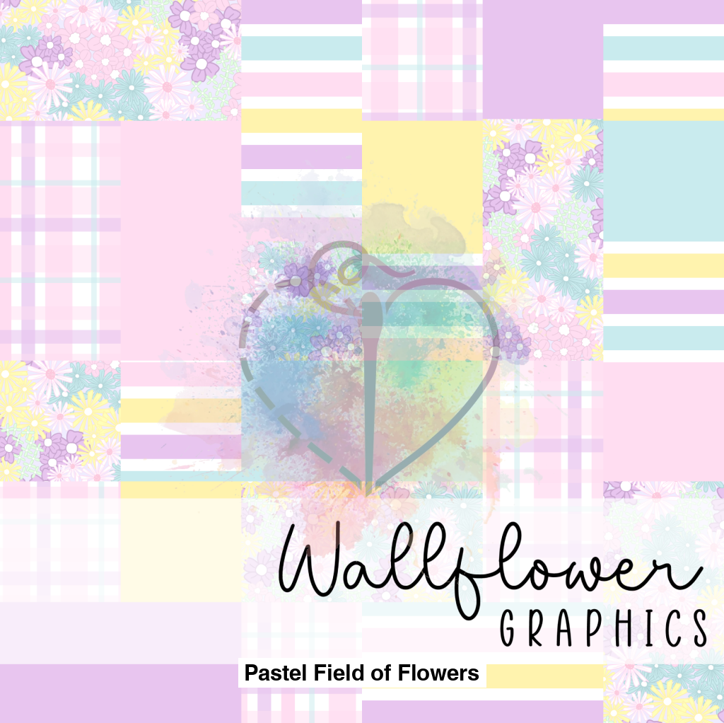 Pastel Field Of Flowers Patchwork Lfs Catalog