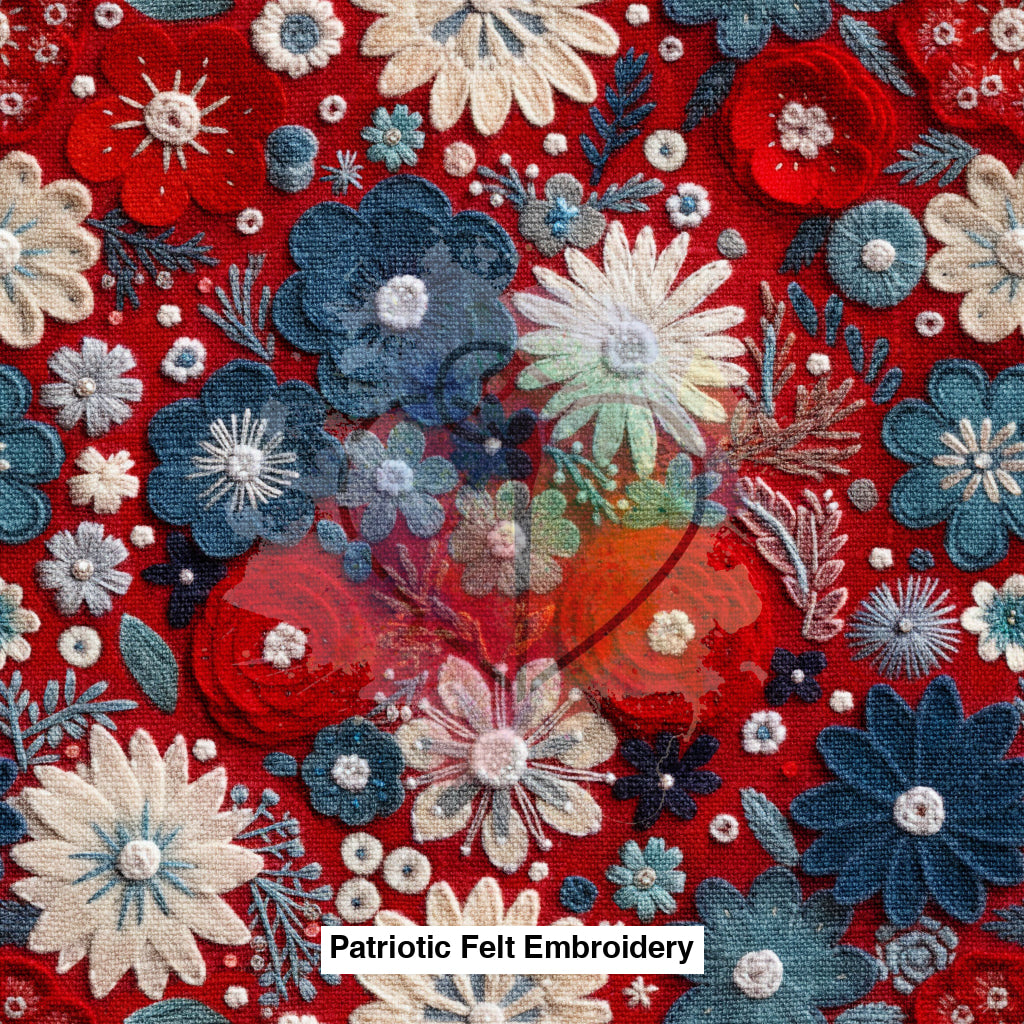 Patriotic Felt Embroidery Lfs Catalog