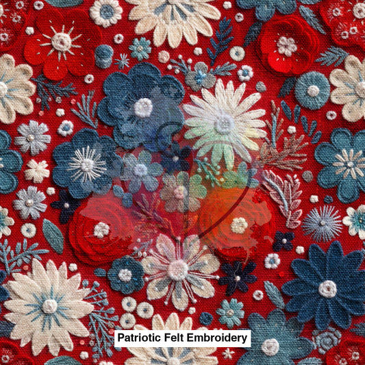 Patriotic Felt Embroidery Lfs Catalog