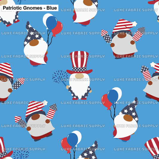 Patriotic Gnomes - Blue Lfs Catalog