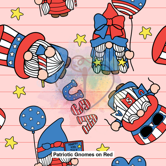 Patriotic Gnomes On Red Lfs Catalog