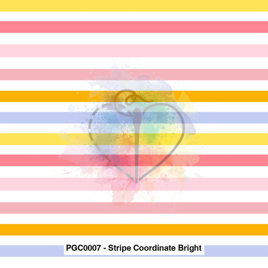 Pgc0007 - Stripe Coordinate Bright