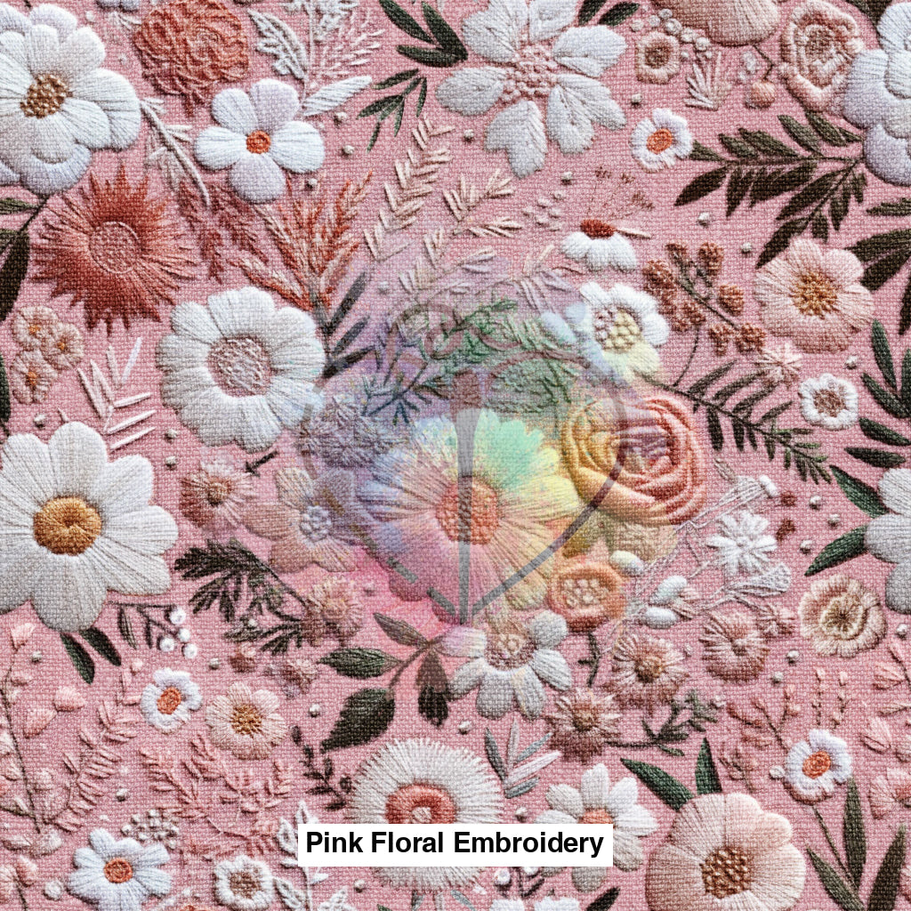 Pink Floral Embroidery Lfs Catalog