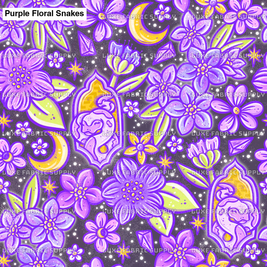 Purple Floral Snakes Lfs Catalog