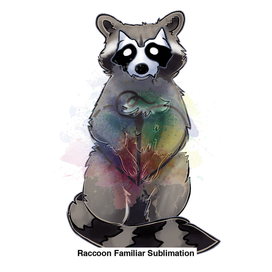 Raccoon Familiar Sublimation