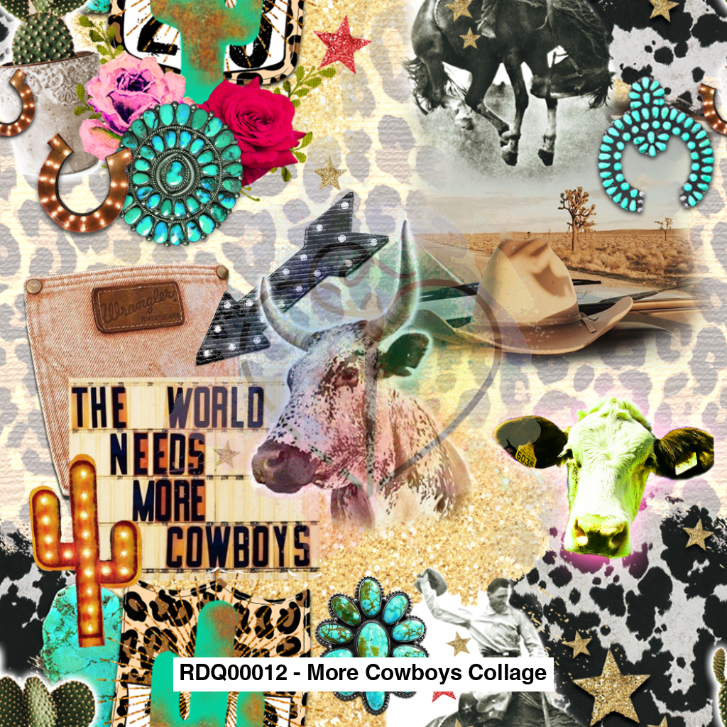 Rdq00012 - More Cowboys Collage