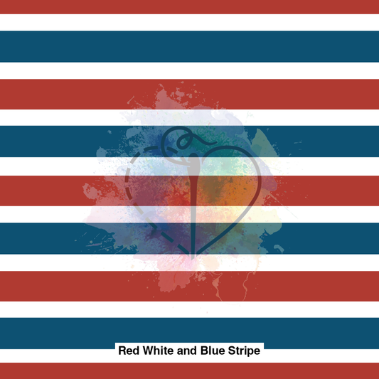 Red White And Blue Stripe Fabric Fabrics