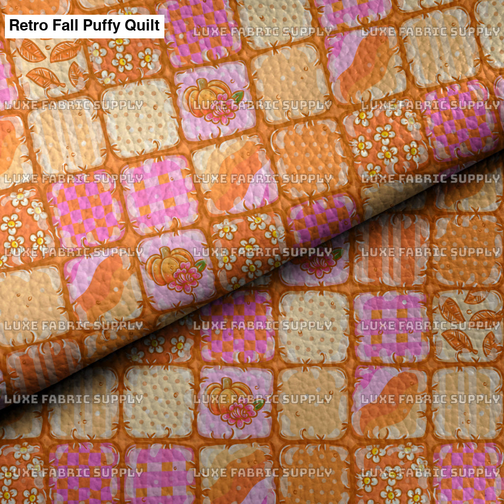 Retro Fall Puffy Quilt Lfs Catalog