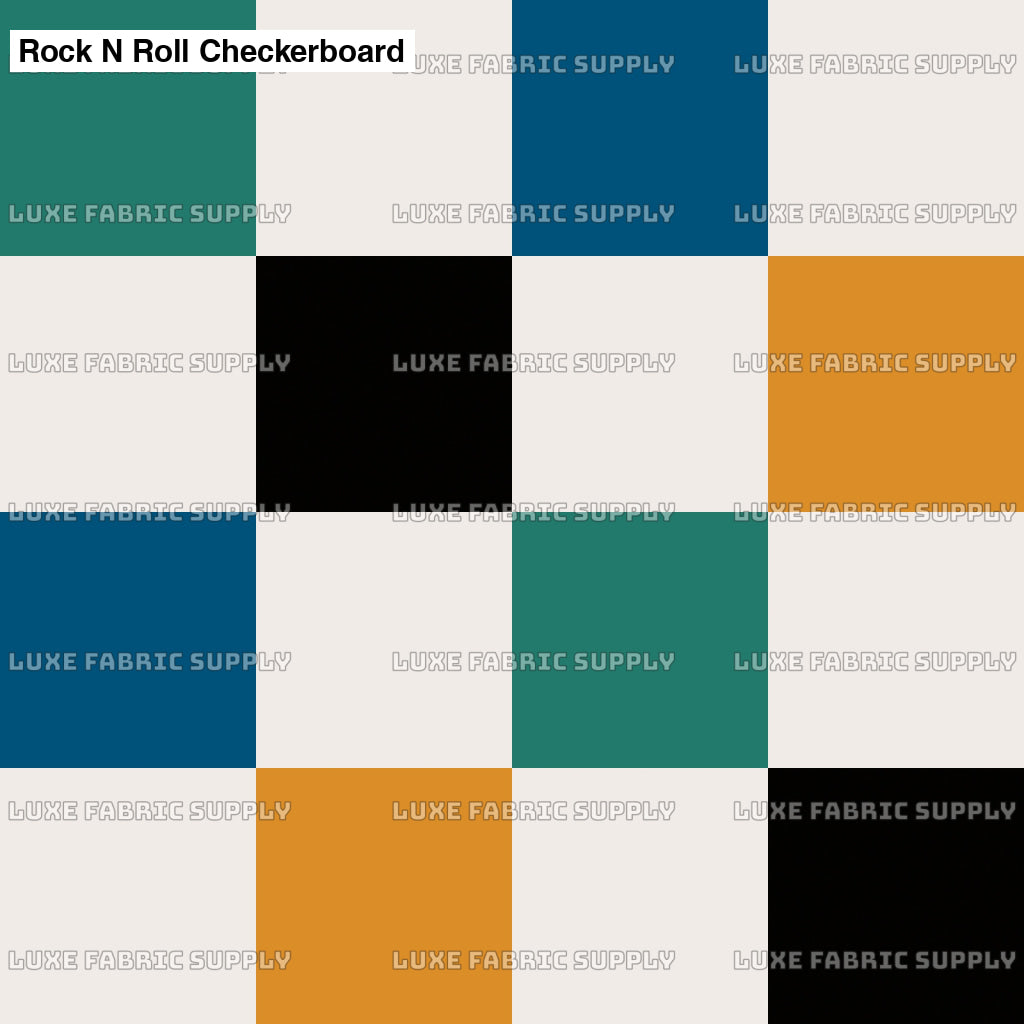 Rock N Roll Checkerboard Blue Lfs Catalog