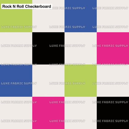 Rock N Roll Checkerboard Neon Lfs Catalog