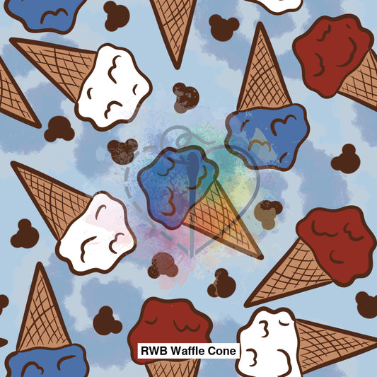 Rwb Waffle Cone Lfs Catalog