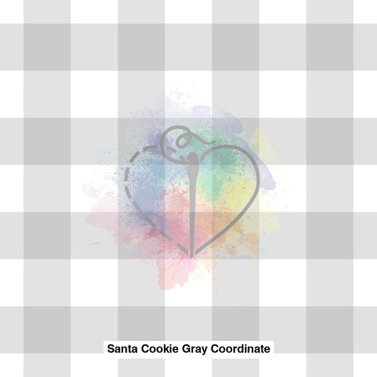 Santa Cookie Gray Coordinate Lfs Catalog