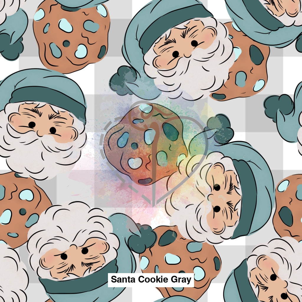 Santa Cookie Gray Lfs Catalog