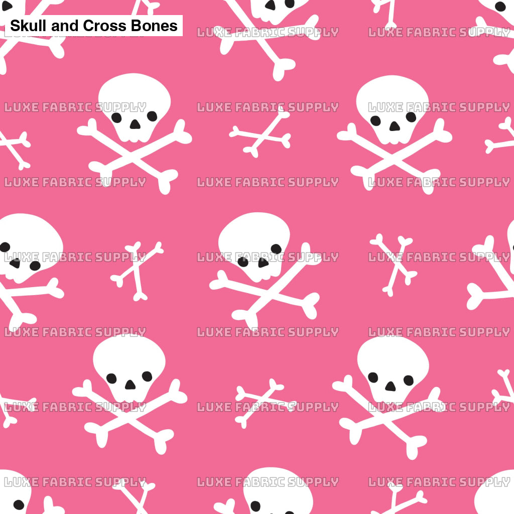 Skull And Cross Bones Pink Lfs Catalog