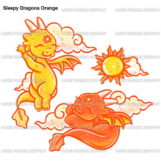 Sleepy Dragons Orange Lfs Catalog