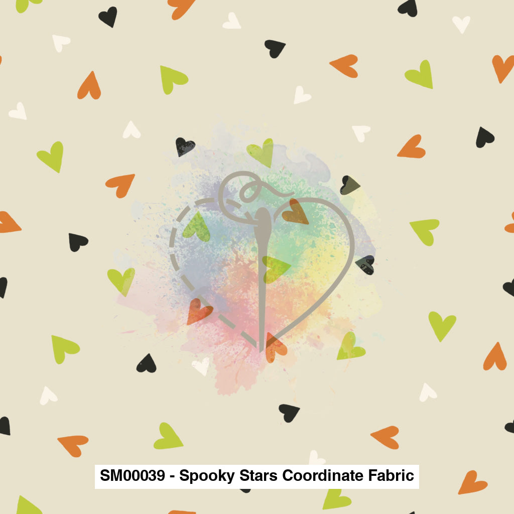 Sm00039 - Spooky Stars Coordinate Fabric Fabrics