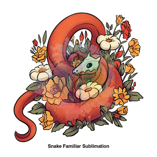 Snake Familiar Sublimation