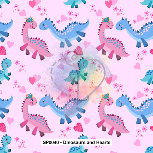 Sp0040 - Dinosaurs And Hearts