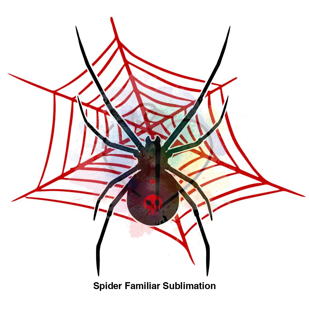 Spider Familiar Sublimation