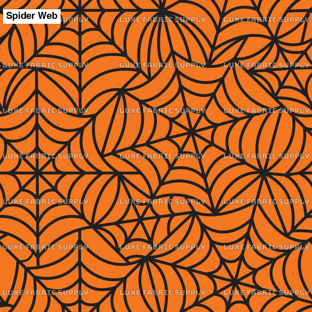 Spider Web Black On Orange Lfs Catalog