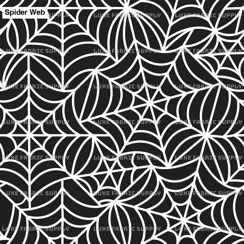 Spider Web White On Black Lfs Catalog