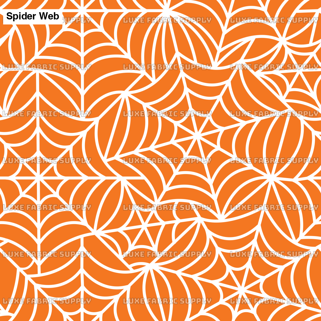 Spider Web White On Orange Lfs Catalog