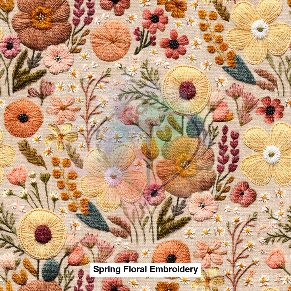 Spring Floral Embroidery Lfs Catalog