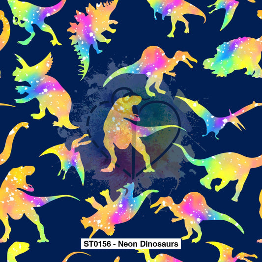 St0156 - Neon Dinosaurs