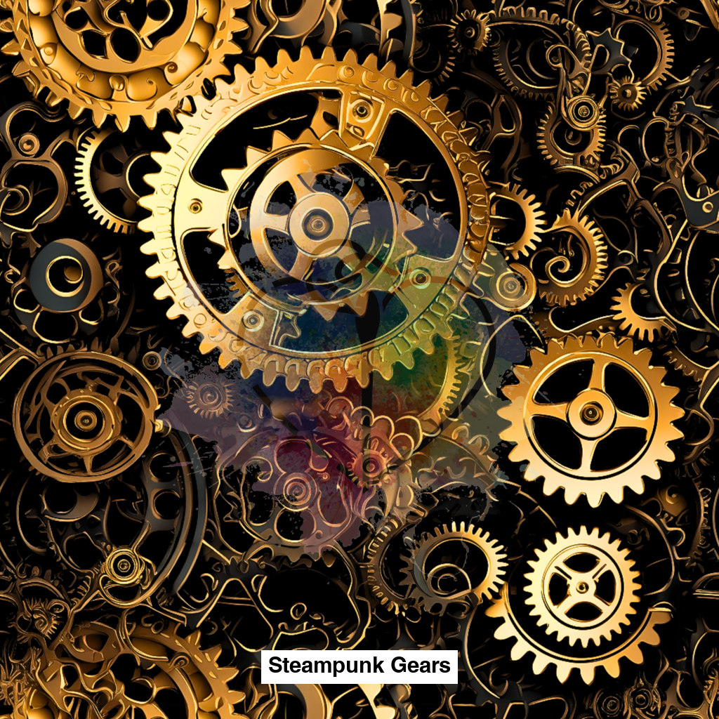 Steampunk Gears Gold Lfs Catalog