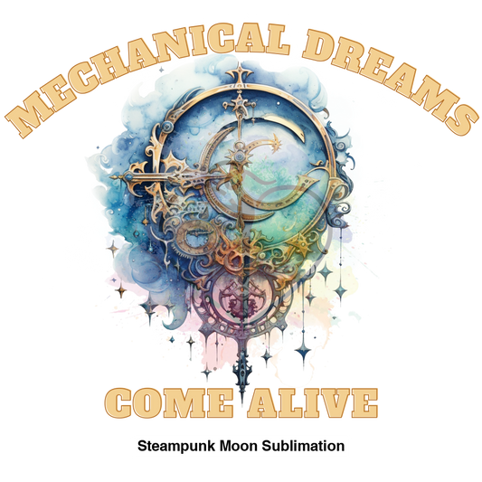 Steampunk Moon Sublimation