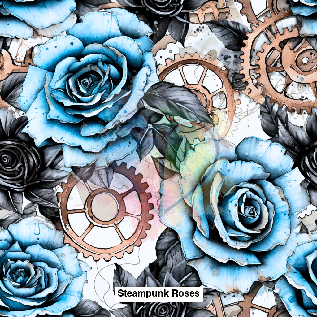 Steampunk Roses Blue Lfs Catalog