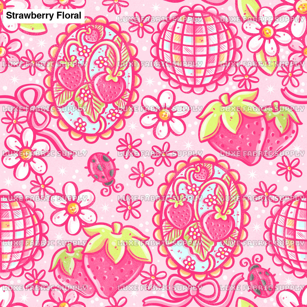 Strawberry Floral Coordinate Lfs Catalog