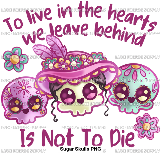 Sugar Skulls Png Panel