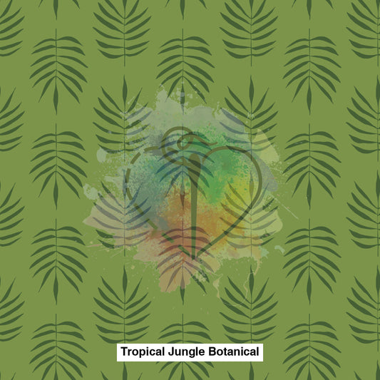 Tropical Jungle Botanical Green Lfs Catalog