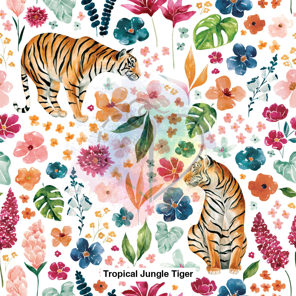 Tropical Jungle Tiger Floral Lfs Catalog