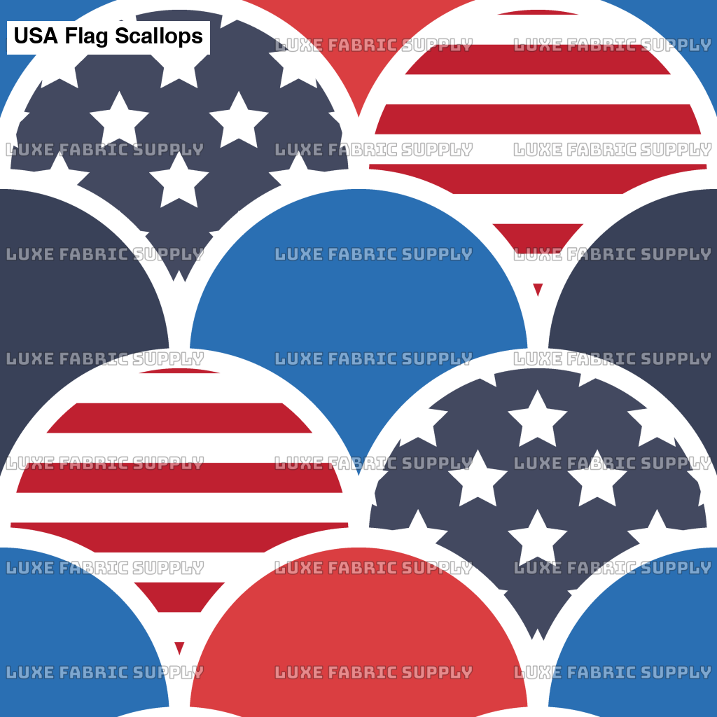 Usa Flag Scallops Lfs Catalog