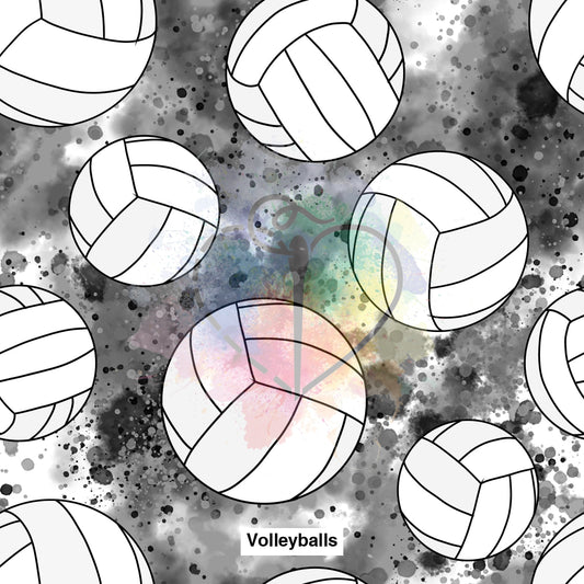 Volleyballs Fabric Fabrics