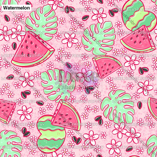 Watermelon Faux Leather