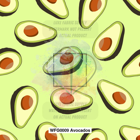 Wfg0009 Avocados Fabric