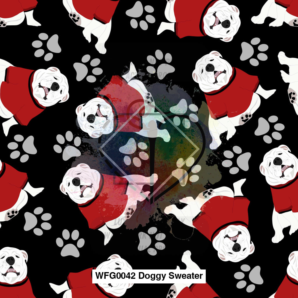 Wfg0042 Doggy Sweater Fabric