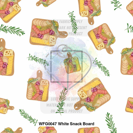 Wfg0047 White Snack Board Fabric