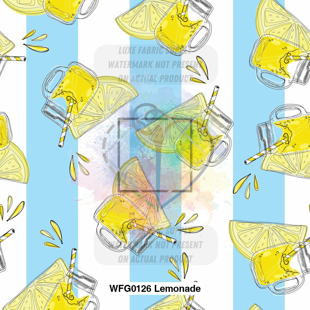 Wfg0126 Lemonade Fabric